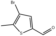 4-溴-5-甲基噻吩-2-噻吩甲醛 结构式