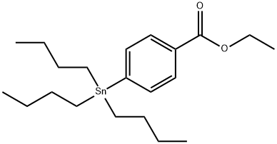 3-(三丁基锡)苯甲酸乙酯 结构式