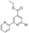 ETHYL 6-BROMO-2,2'-BIPYRIDINE-4-CARBOXYLATE 结构式
