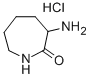 DL-α-氨基-ε-己内酰胺盐酸盐 结构式