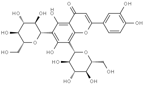 光牡荆素-2 结构式