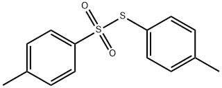 4-甲基苯硫代磺酸 S-(4-甲基苯基)酯 结构式