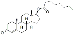 17beta-hydroxyandrost-4-en-3-one octanoate  结构式