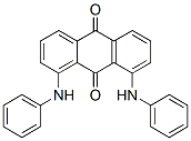 1,8-Bis(phenylamino)-9,10-anthracenedione 结构式