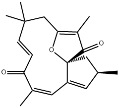 Jatrophone 结构式