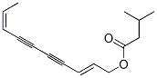 Isovaleric acid [(2E,8Z)-2,8-decadiene-4,6-diynyl] ester 结构式