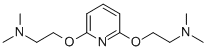 2,6-bis[2-(dimethylamino)ethoxy]pyridine  结构式