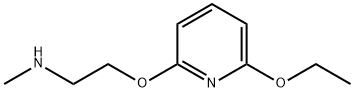 Pyridine, 2-ethoxy-6-[2-(methylamino)ethoxy]- (8CI) 结构式