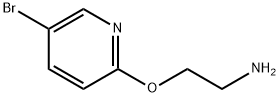 2-((5-溴吡啶-2-基)氧基)乙烷-1-胺 结构式