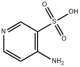 4-氨基吡啶-3-磺酸 结构式
