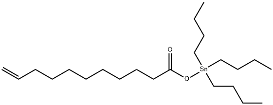 三丁基锡 10-十一碳烯酸 结构式