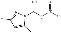 3,5-二甲基-N'-硝基吡唑-1-甲脒 结构式