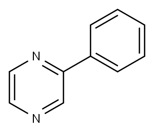 2-苯基吡嗪 结构式