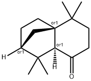 (2alpha,4aalpha,8beta)-hexahydro-1,1,5,5-tetramethyl-2H-2,4a-methanonaphthalen-8(5H)-one 结构式