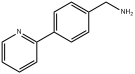 (4-(吡啶-2-基)苯基)甲胺 结构式