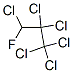 Hydrochlorofluorocarbon-221 (HCFC-221) 结构式