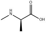 N-甲基-D-丙氨酸 结构式