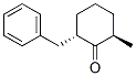 trans-2-Benzyl-6-methylcyclohexanone 结构式