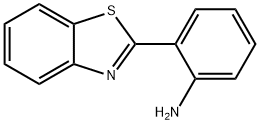 2-(2-氨基苯)苯并噻唑 结构式