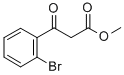 (2-溴苯甲酰基)乙酸甲酯 结构式