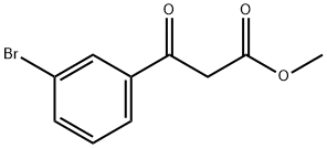 3-溴-B-氧代-苯丙酸甲酯 结构式