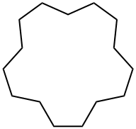 环15烷 结构式