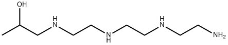 1-[[2-[[2-[(2-aminoethyl)amino]ethyl]amino]ethyl]amino]propan-2-ol 结构式