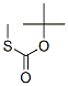 tert-butyl methylsulfanylformate 结构式