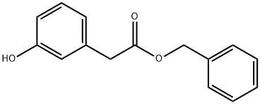 BENZYL 3-HYDROXYPHENYLACETATE 结构式