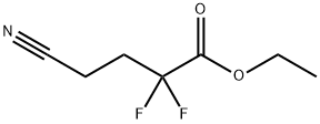 Butanoic acid, 4-cyano-2,2-difluoro-, ethyl ester 结构式