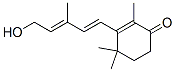 (2E,4E)-3-Methyl-5-(2,6,6-trimethyl-3-oxo-1-cyclohexenyl)-2,4-pentadiene-1-ol 结构式