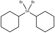二环己基二溴化锡 结构式