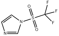1-(三氟代甲烷磺酰基)咪唑 结构式