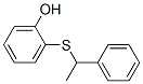 o-[(α-Methylbenzyl)thio]phenol 结构式