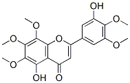 4',5',6,7,8-Pentamethoxy-3',5-dihydroxyflavone 结构式