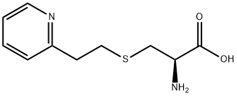 [2-(2-吡啶基)乙基]半胱氨酸 结构式