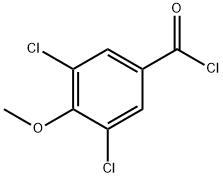 3,5-二氯-4-甲氧基苯甲酰氯 结构式