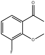 1-(3-氟-2-甲氧基苯基)乙酮 结构式