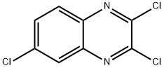 2,3,6-三氯喹喔啉 结构式