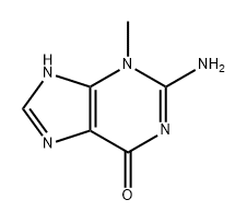 3-甲基鸟嘌呤 结构式