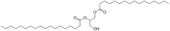 stearic acid, monoester with glycerol monopalmitate 结构式