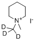 MEPIQUAT IODIDE D3 (METHYL D3) 结构式