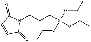1-[3-(三乙氧基甲硅烷基)丙基]-1H-吡咯-2,5-二酮 结构式