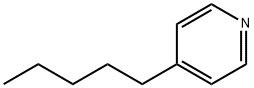 4-正戊基吡啶 结构式