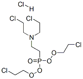 2-[bis(2-chloroethoxy)phosphoryl]-N,N-bis(2-chloroethyl)ethanamine hyd rochloride 结构式
