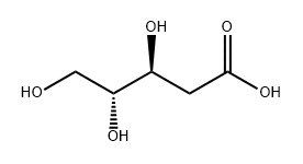 2-脱氧-红-戊酸 结构式