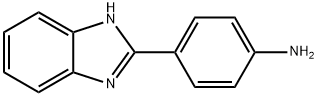 4-(1H-苯并咪唑-2-基)苯胺 结构式