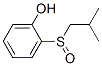 2-(Isobutylsulfinyl)phenol 结构式