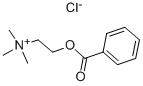 苯甲酰氯化胆碱 结构式