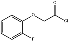 2-(2-氟苯氧基)乙酰氯化物 结构式